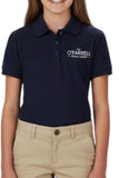 OFarrell Elementary School French Toast Girls Short Sleeve Polo