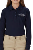 OFarrell Elementary School Girls French Toast Long Sleeve Polo
