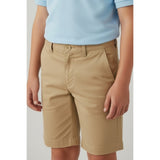 OFarrell Elementary School Boys French Toast Flat Front Stretch Twill Short