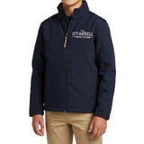 OFarrell Elementary School French Toast Boys Full Zip Soft Shell Bonded Polar Fleece Jacket