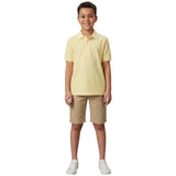 French Toast Short-Sleeve Pique Polo