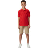 French Toast Short-Sleeve Pique Polo