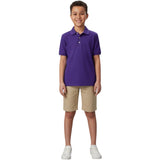French Toast Short-Sleeve Pique Polo