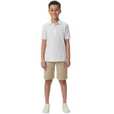 French Toast Short-Sleeve Pique Polo