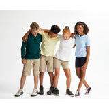 French Toast Long-Sleeve Pique Polo