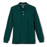 French Toast Long-Sleeve Pique Polo