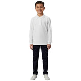 French Toast Long-Sleeve Pique Polo