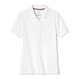 French Toast Girls Short-Sleeve Stretch Pique Polo
