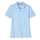 French Toast Girls Short-Sleeve Stretch Pique Polo