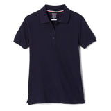 French Toast Girls Short-Sleeve Stretch Pique Polo