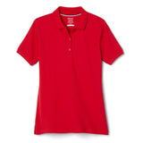 French Toast Girls Short-Sleeve Stretch Pique Polo