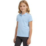 French Toast Girls Short-Sleeve Stretch Pique Polo