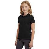 French Toast Girls Short-Sleeve Stretch Pique Polo