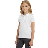 French Toast Girls Short-Sleeve Stretch Pique Polo