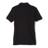French Toast Girls Short Sleeve Interlock Polo with Picot Collar