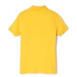 French Toast Girls Short Sleeve Interlock Polo with Picot Collar