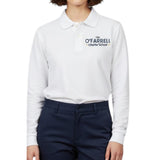 OFarrell Middle School Girls French Toast Embroidered Long Sleeve Polo