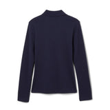 French Toast Girls 7-20 Long Sleeve Interlock Polo with Picot Collar