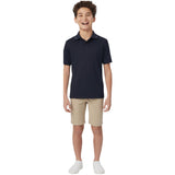 French Toast Boys Short Sleeve Moisture Wicking Stretch Sport Polo Shirt