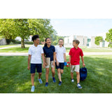French Toast Boys Short Sleeve Moisture Wicking Stretch Sport Polo Shirt