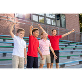 French Toast Boys Short Sleeve Moisture Wicking Stretch Sport Polo Shirt