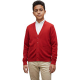 French Toast Boys Anti-Pill V-Neck Cardigan Sweater