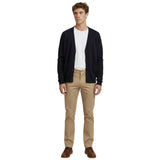 French Toast Mens V-Neck Cardigan Sweater