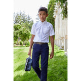 French Toast Boys Short Sleeve Oxford Shirt