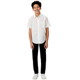 French Toast Boys Short Sleeve Classic Poplin Dress Shirt