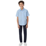 French Toast Boys Short Sleeve Classic Poplin Dress Shirt