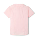 French Toast Girls Short Sleeve Peter Pan Collar Button Down Shirt
