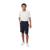 French Toast Mens Flat Front Performance Stretch Short