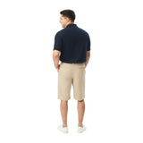 French Toast Mens Flat Front Performance Stretch Short