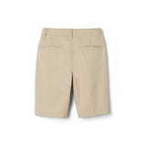 French Toast Mens Flat Front Performance Stretch Short