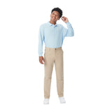 French Toast Mens Straight Fit Stretch Twill Chino Pant
