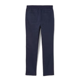 French Toast Pull-On Skinny Fit Stretch Twill Pant with Knit Waistband