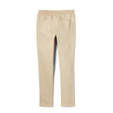 French Toast Pull-On Skinny Fit Stretch Twill Pant with Knit Waistband
