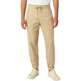 French Toast Mens Pull-On Stretch Twill Jogger with Zipper Pockets