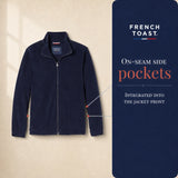 French Toast Boys Full Zip Micro Fleece Jacket