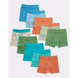 Hanes Toddler 10 Pack Boys 100% Cotton Tagless Boxer Brief