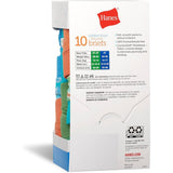 Hanes Toddler Boys 10 Pack 100% Cotton Briefs, Assorted Colors