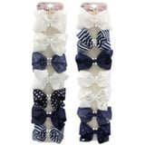 Buttons & Bows 7 Piece Bow Clip