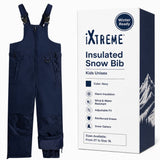 iXtreme Boys Waterproof Insulated Snow Bib Overalls with Adjustable Waistband