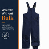 iXtreme Boys Waterproof Insulated Snow Bib Overalls with Adjustable Waistband