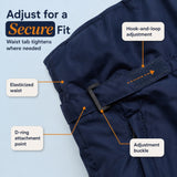 iXtreme Boys Waterproof Insulated Snow Bib Overalls with Adjustable Waistband