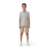 French Toast Short-Sleeve Pique Polo