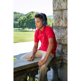 French Toast Short-Sleeve Pique Polo