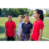 French Toast Short-Sleeve Pique Polo