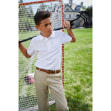 French Toast Short-Sleeve Pique Polo