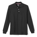 French Toast Long-Sleeve Pique Polo